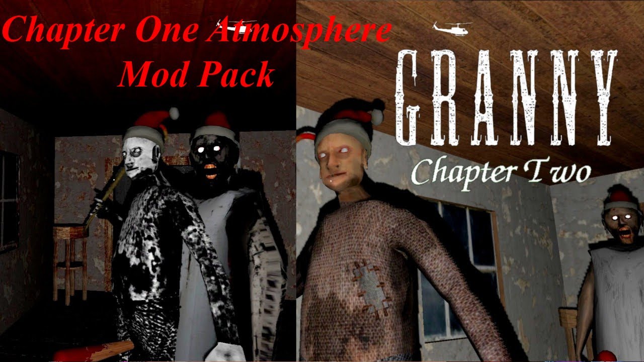 Granny Chapter Two PC in Granny Chapter One v1.7.3 Atmosphere Mod Pack | Grizzly Boy Mod