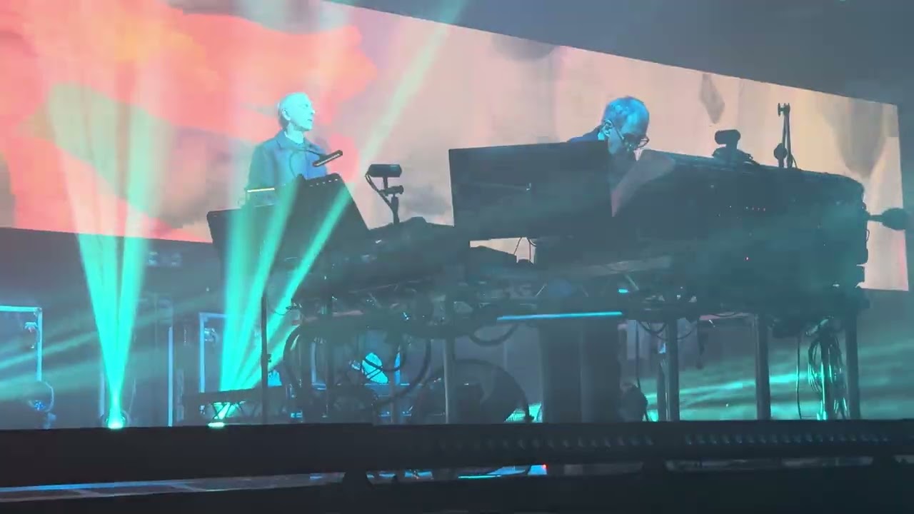 Underworld live aviva studios Manchester 13/04/24 dirty epic