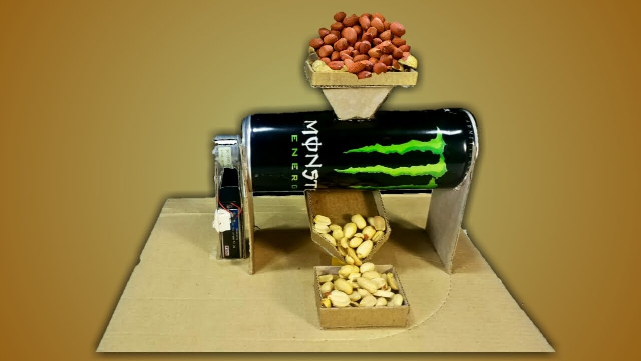 How to make a peanut sheller - mill machine