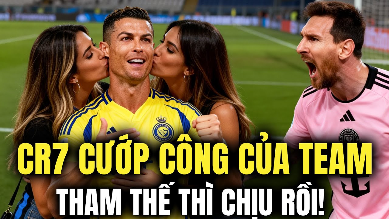RONALDO CƯỚP BÀN THẮNG CỦA ĐỒNG ĐỘI, THAM THẾ THÌ CHỊU RỒI!