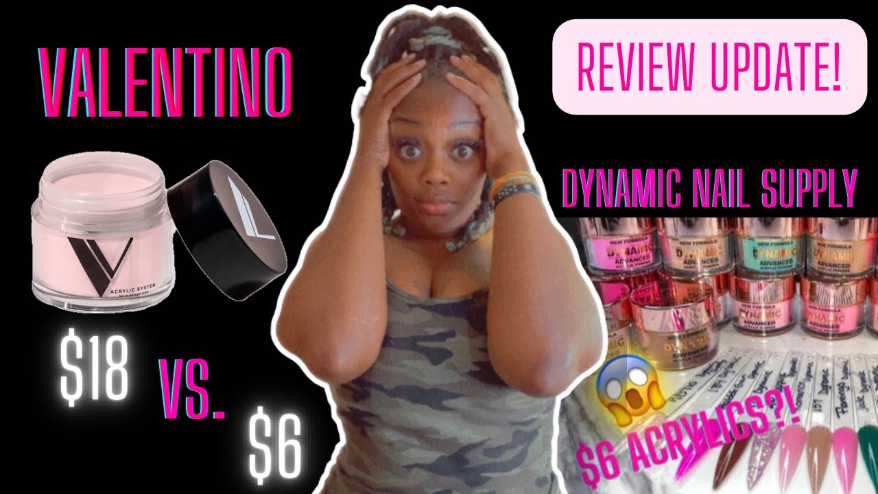 $6 Acrylic Powders! UPDATED Review On Dynamic Nail Supply | My Opinion ISN'T The Same 👀