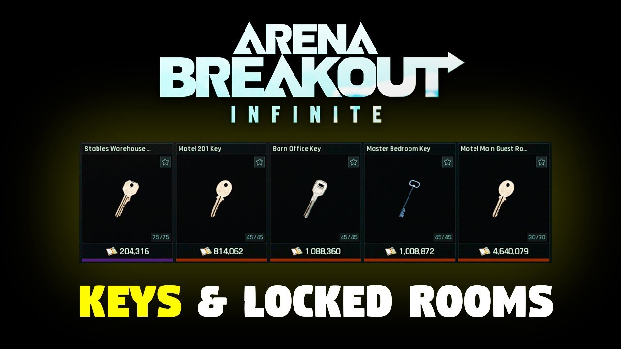 Keys & Locked Rooms Guide | Arena Breakout Infinite