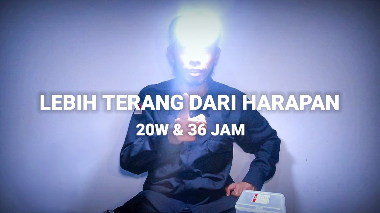 LAMPU SUPER TERANG TAHAN LAMA BUAT PENDAKIAN MALAM