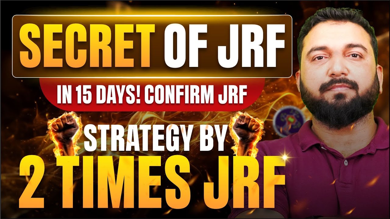 How I Cracked 11 NET and 2 JRF in English Literature | My Secret 15-Day JRF Strategy🔥