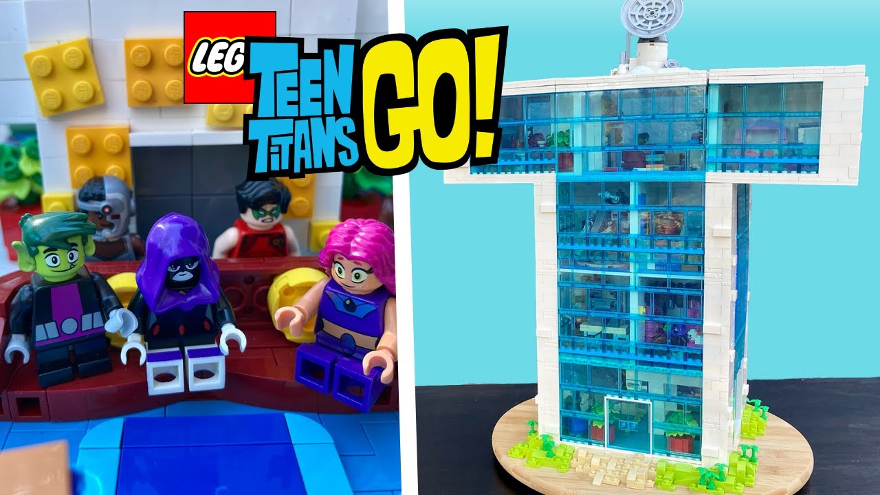 LEGO Teen Titans Go Tower | DC custom set