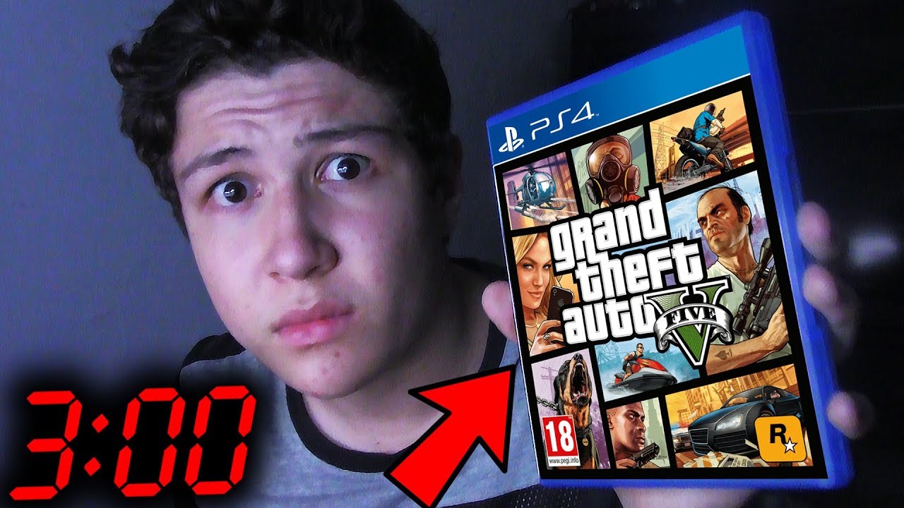 NO JUEGUES GTA V A LAS 3:33 AM - CREEPYPASTA GRAND THEFT AUTO 5