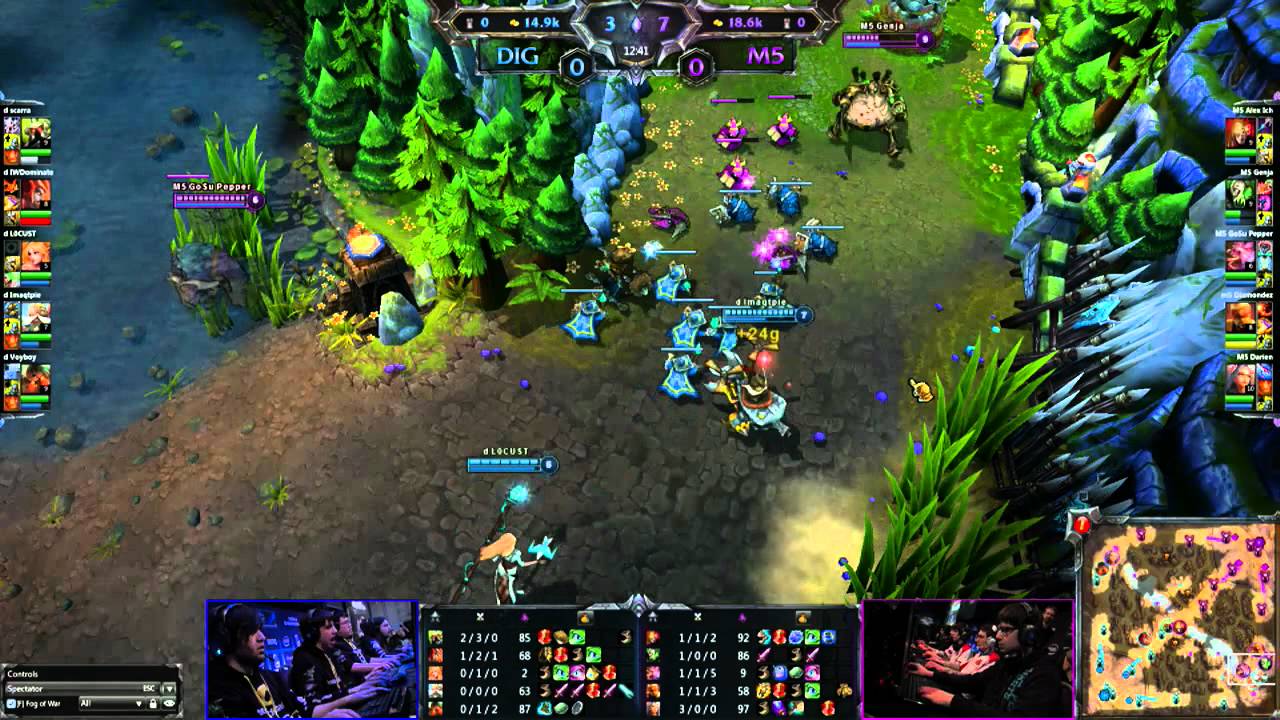 IEM Hanover Finals M5 vs Dignitas Game 1