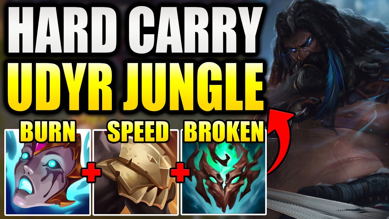 HOW TO PLAY UDYR JUNGLE & HARD CARRY YOUR SOLO Q GAMES!