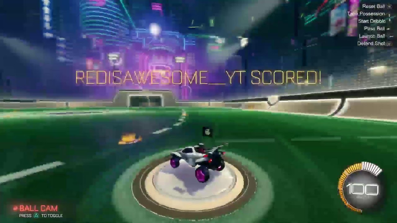 Rocket league with viewers and friends