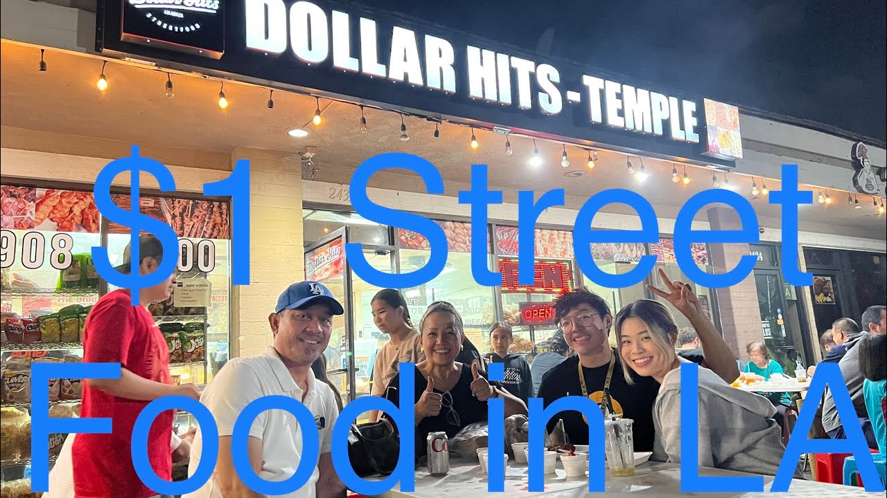 Cheap Filipino Street Food in Los Angeles | Dollar Hits