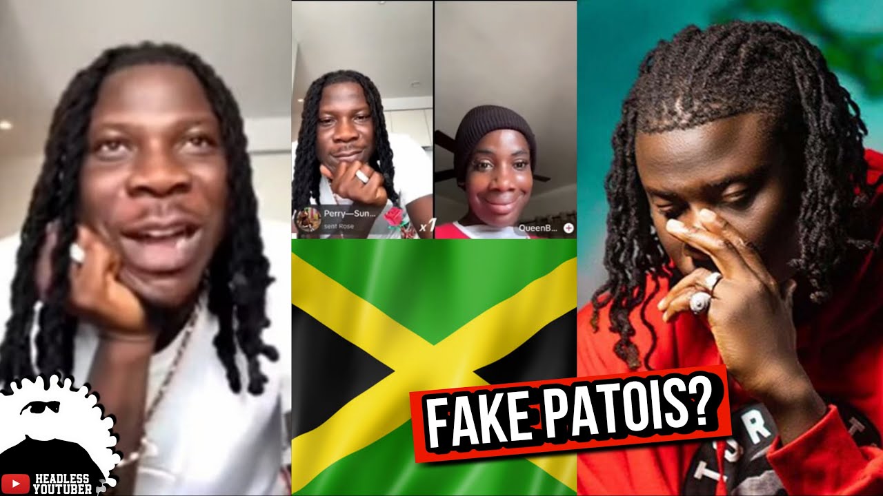 Stonebwoy TikTok Patois Wahala || YAWA or NOT?