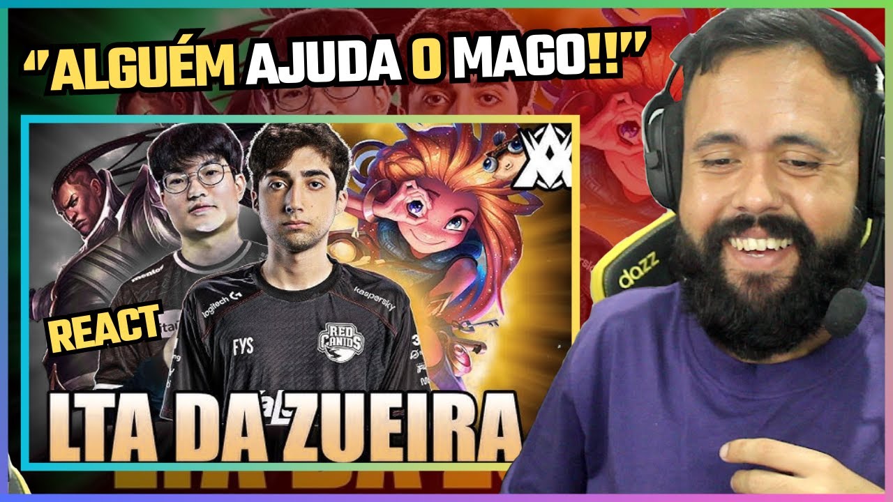 TCHEBA REACT: JEAN MAGO e ROUTE NÃO MERECIAM ISSO - LTA DA ZUEIRA