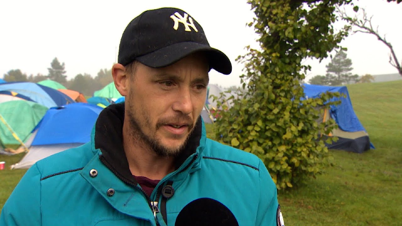 Tent protesters offered transitional housing - will they accept?