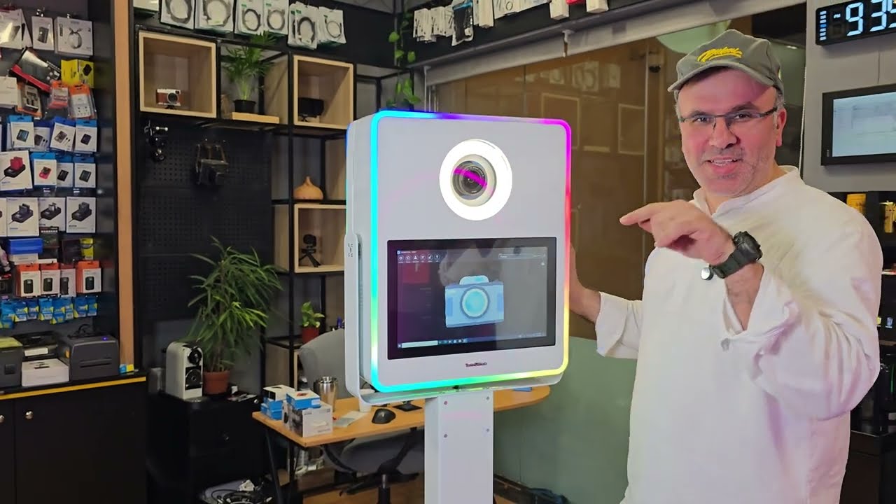 طريقة إعداد فوتوبوث تكنويل TechnoWhale TW-156Z خطوة بخطوة | بروفيلم دبي