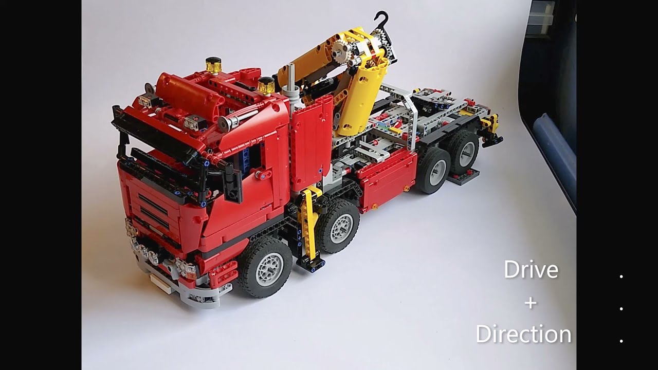 LEGO 8258 Crane Truck - Remote Control MOD