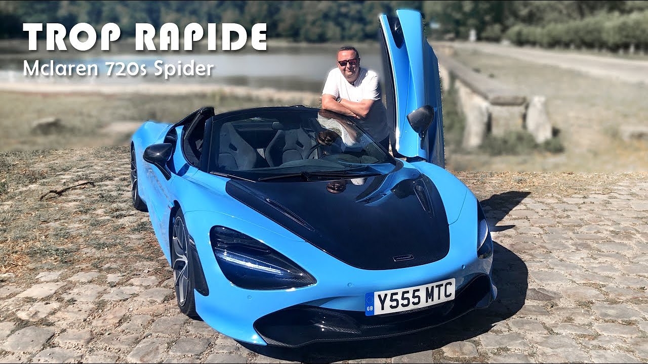 Essai MCLAREN 720s Spider, plus brutale qu’une 765 LT ?