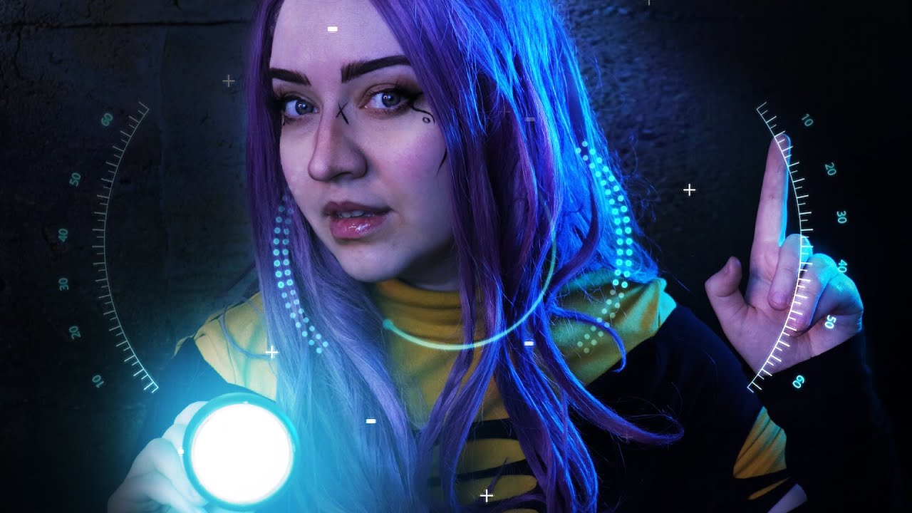 ASMR Sci-Fi Medical Exam / Upgrading Your System