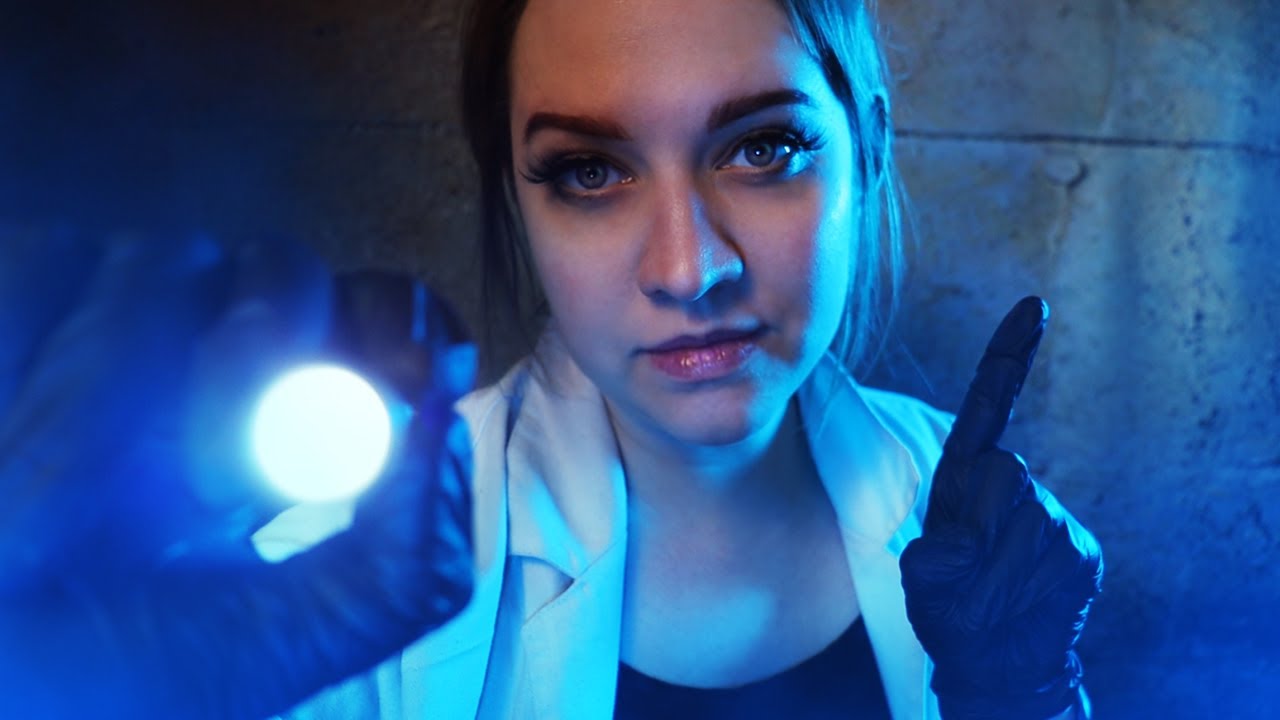 ASMR / Medical Exam in Top Secret Underground Lab