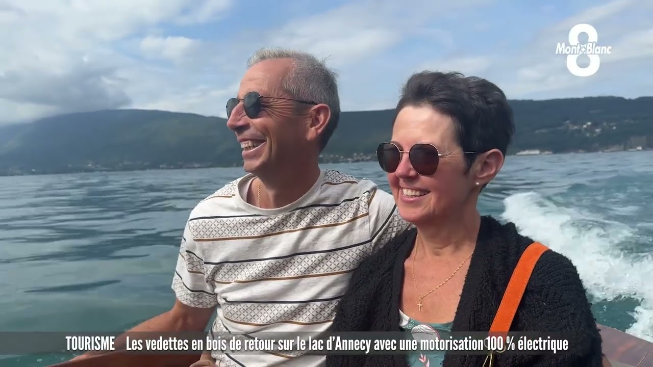 Les vedettes en bois font leur retour sur le lac d'Annecy en version électrique