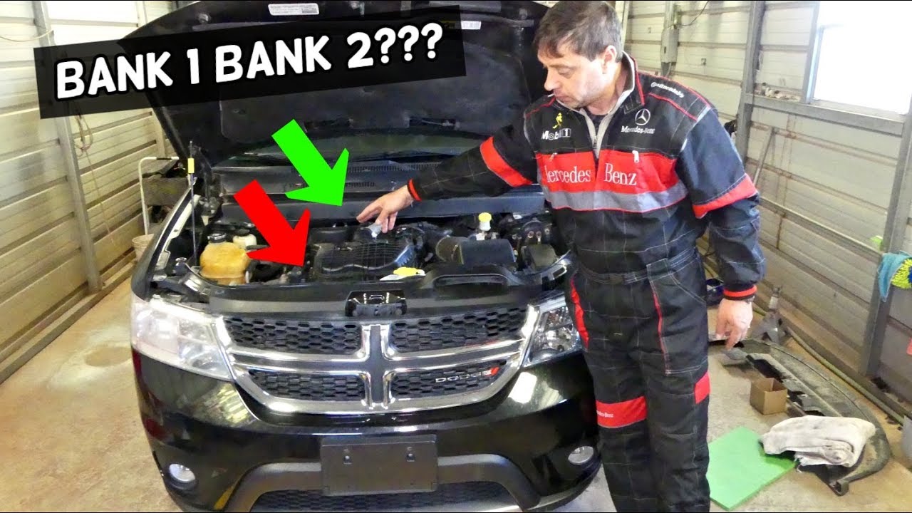 PENTASTAR 3.6 V6 WHICH SIDE IS BANK 1 BANK 2 DODGE CHRYSLER JEEP