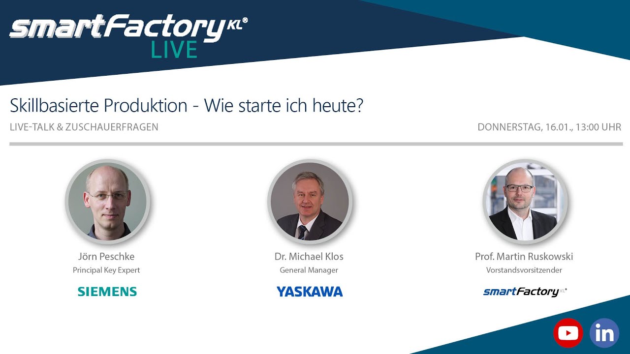 SFKL live: Skill-basierte Produktion - Wie starte ich heute?