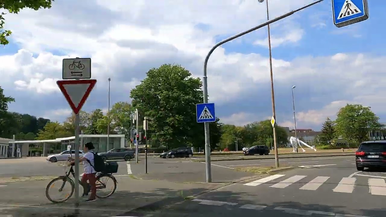 Driving in Wolfsburg Germany 🇩🇪 home of Volkswagen drive with NCS Beats