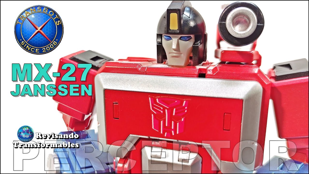 X-Transbots MX-27 Janssen Perceptor Masterpiece Transformers G1