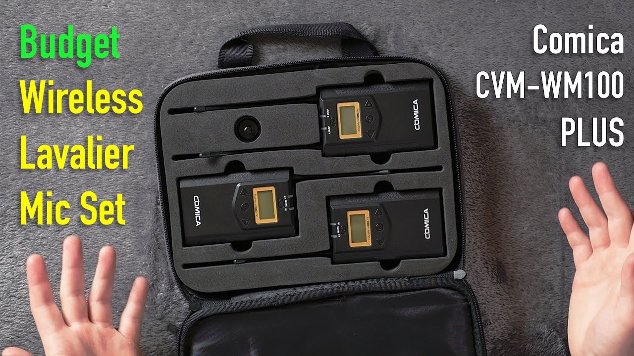 Excellent Budget Wireless Lav Mic Set | Comica CVM-WM100 PLUS Review