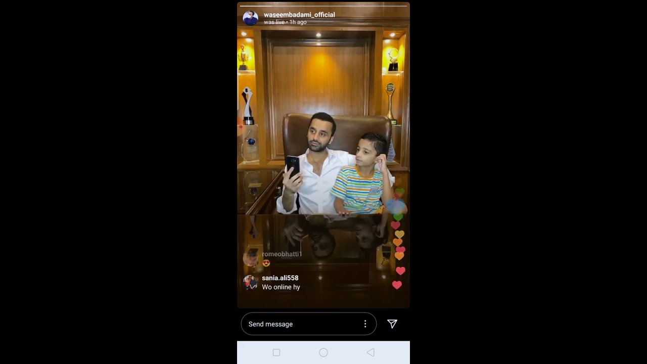 Waseem Badami INSTA live session PaRT 1