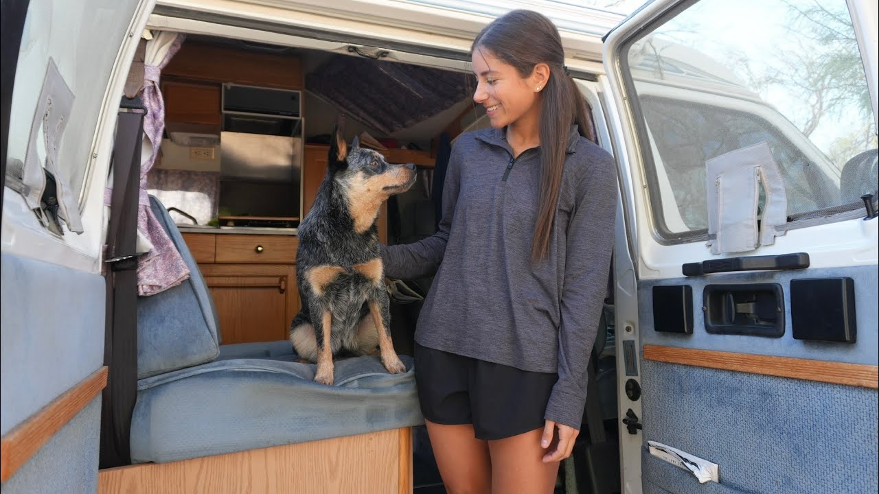 Van life in Big Bend National Park