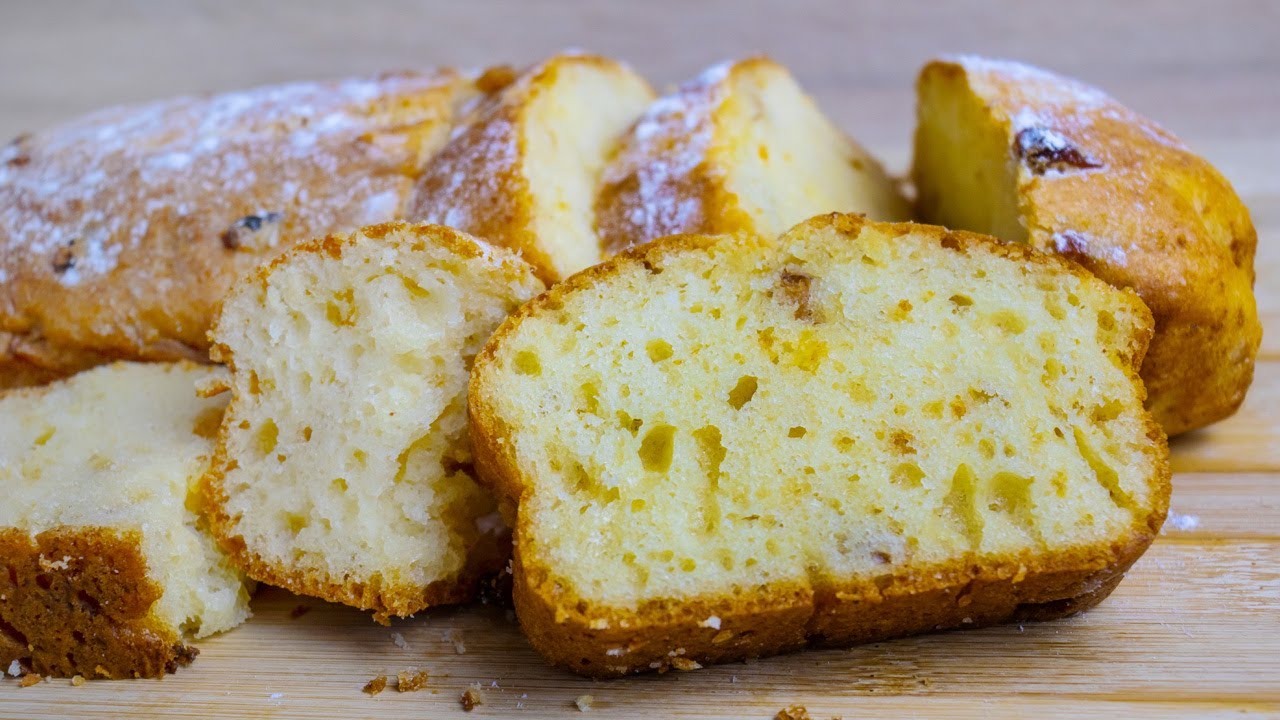 Вкусный и простой рецепт творожного кекса, который всегда получается!