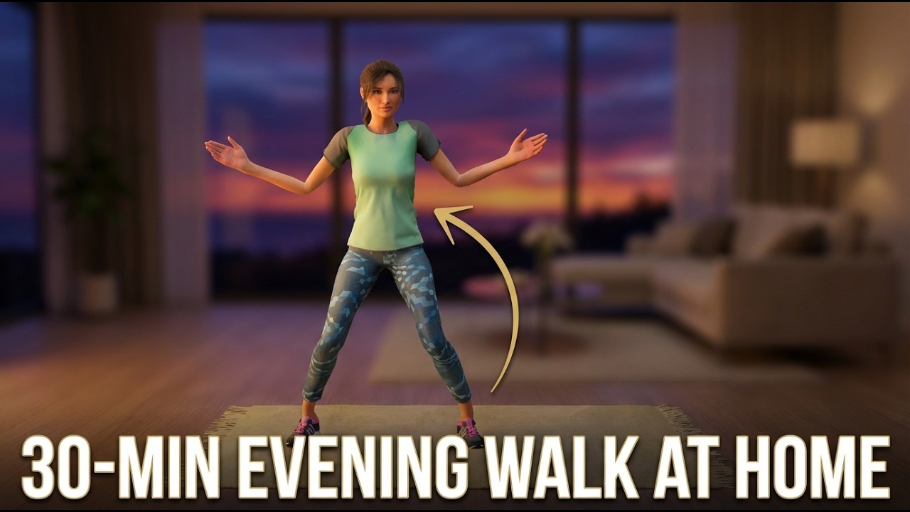 Sleep Better Tonight: 30-Min Evening Walk At Home
