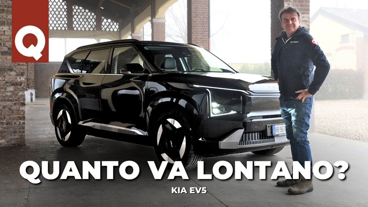 CONVIENE più dell'ibrido? L'alternativa alla SPORTAGE si chiama KIA EV5 | La prova di Quattroruote