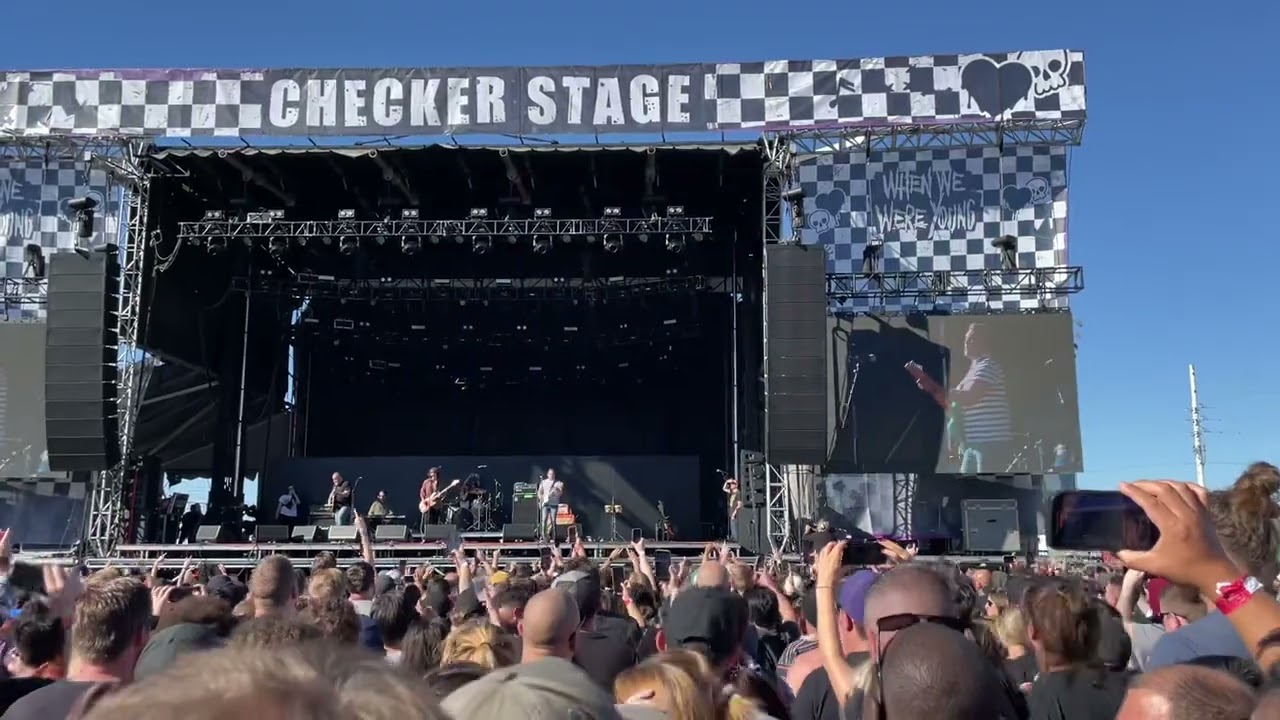 The Starting Line - “Leaving” & “The Best of Me” LIVE @ When We Were Young Festival (10/29/22)