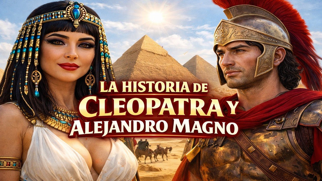 CLEOPATRA y Alejandro Magno la historia DE AMOR que NO SUCEDIO #historia #historias