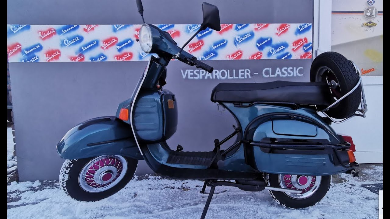 Vespa 125 *Kleine Rally TS Sprint Super* von Bajaj Chetak Piaggio Lizenz - Sammlerzustand - INFO▼↓ ↓