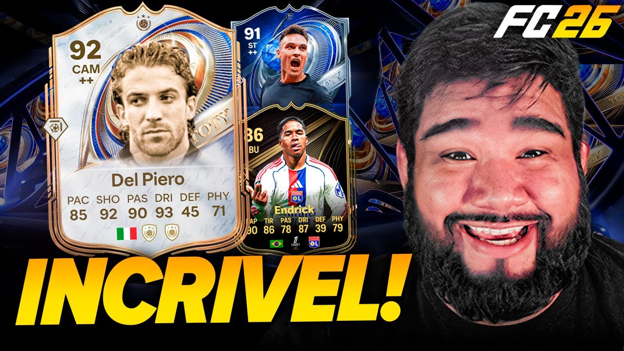 FC 26 | DEFINIDO O DME DO FC PRO OPEN! - DME LAUTARO MARTINEZ TOTY, ENDRICK TOTW, DEL PIERO DME!