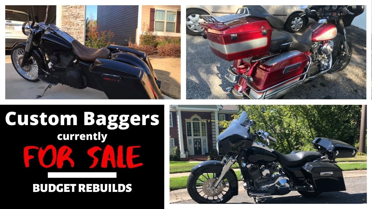 Current Custom Harley Baggers for Sale ll Motorcycle Inventory ll Budget Rebuilds