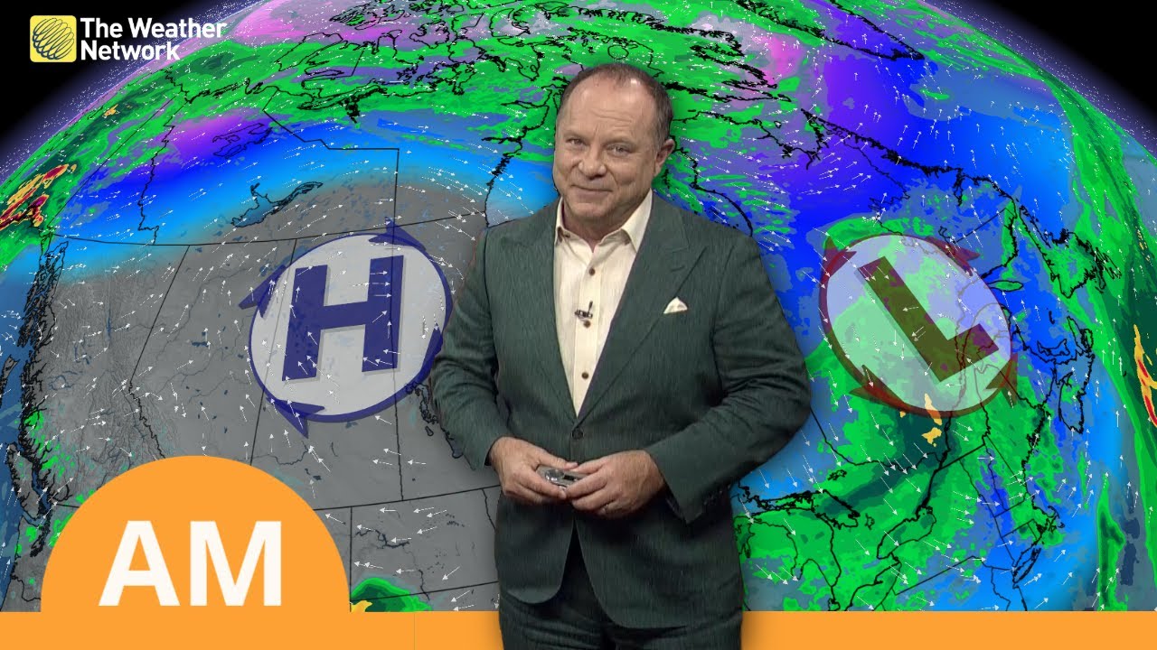Canada's National Forecast - August 28, 2025 | #WeatherAM