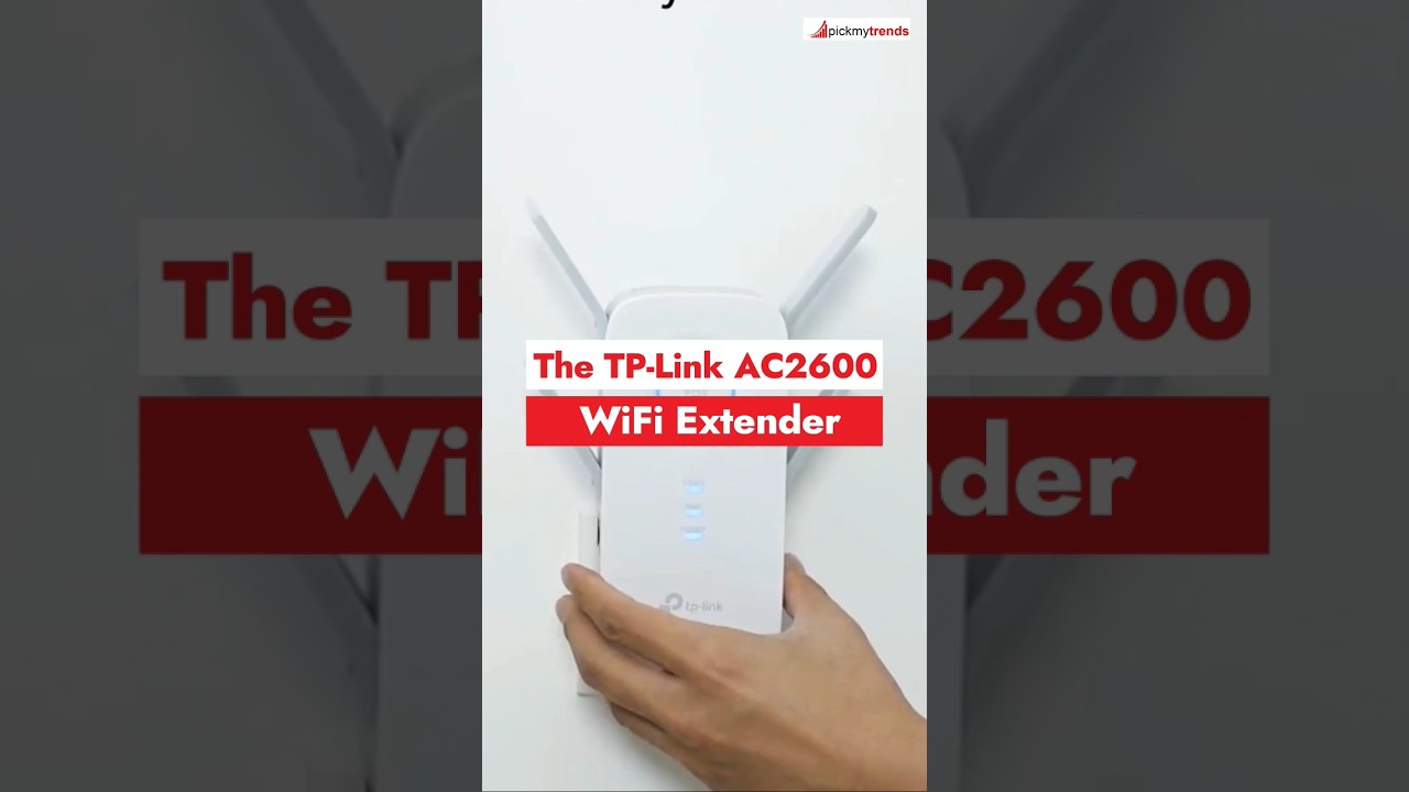 The TP-Link AC2600 WiFi Extender #wifiextender #reels #shorts #shortsvideo #viral #reelsvideo #reel