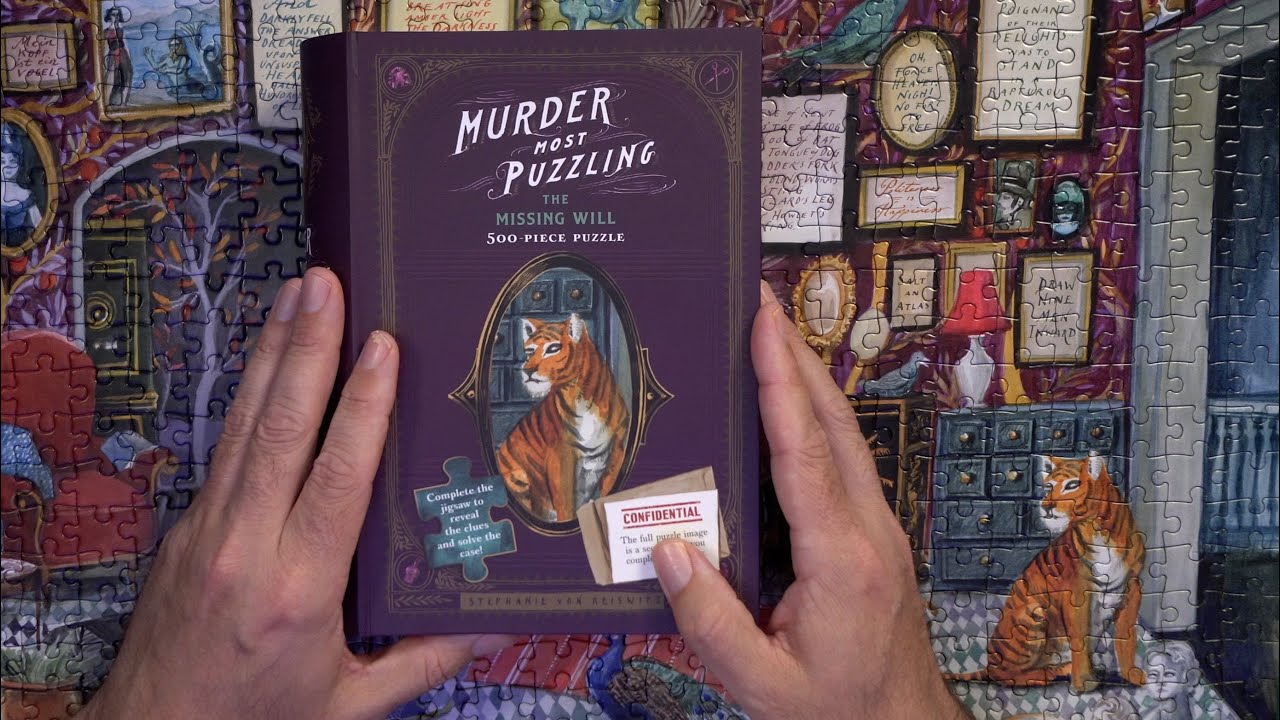 Let's Play! The Missing Will -A Murder Most Puzzling Mystery Puzzle from Barnes & Noble