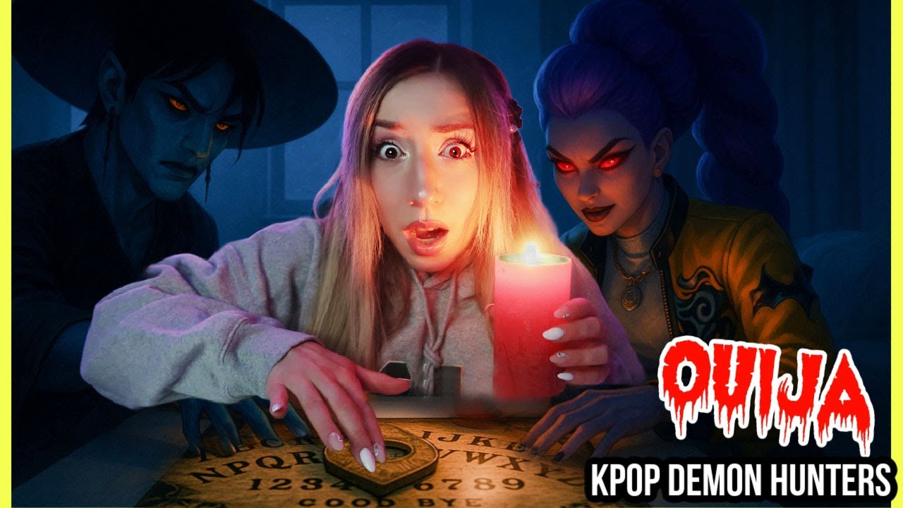 Experiment - GEISTER mit OUIJA BOARD im echten LEBEN 3 Uhr nachts RUFEN (Rumi Kpop DEMON HUNTERS )
