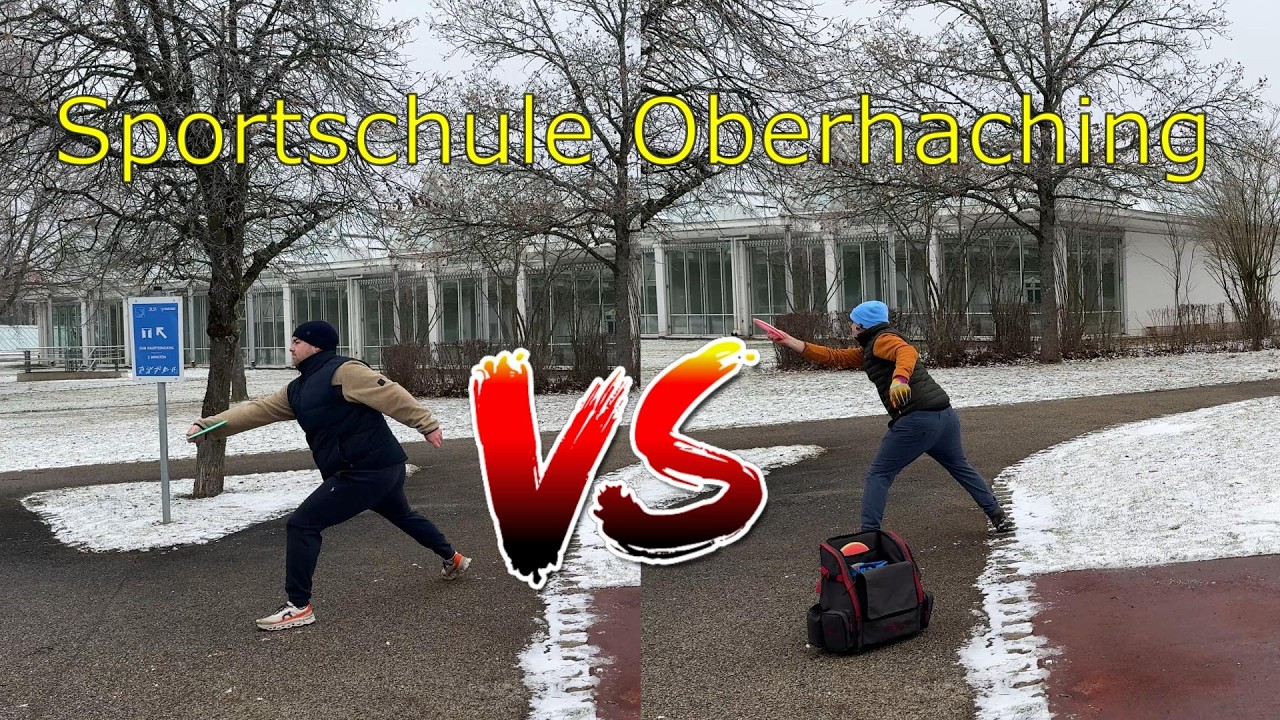 Discgolf - 1v1 in der Sportschule Oberhaching 🥏