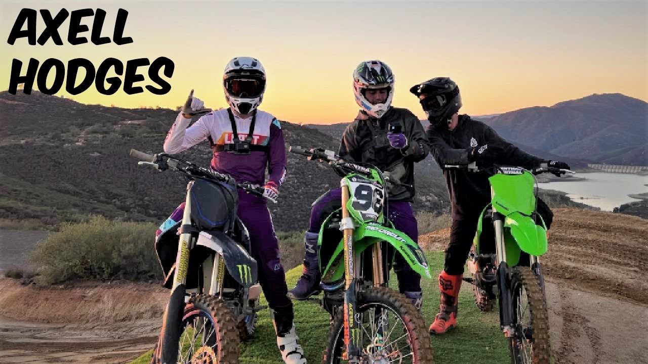 Riding Slayground With Axell Hodges!!! (Moto Vlog)