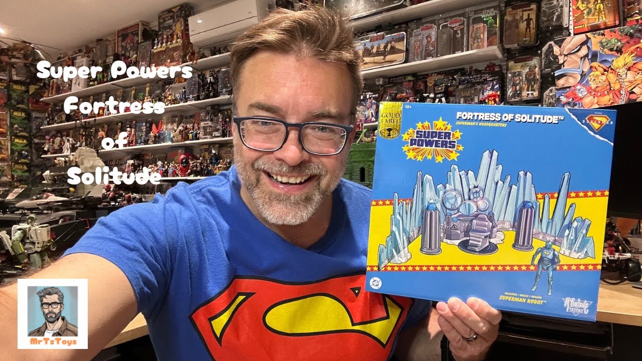 DC Super Powers Superman Movie Fortress of Solitude and Superman’s Robot Unboxing