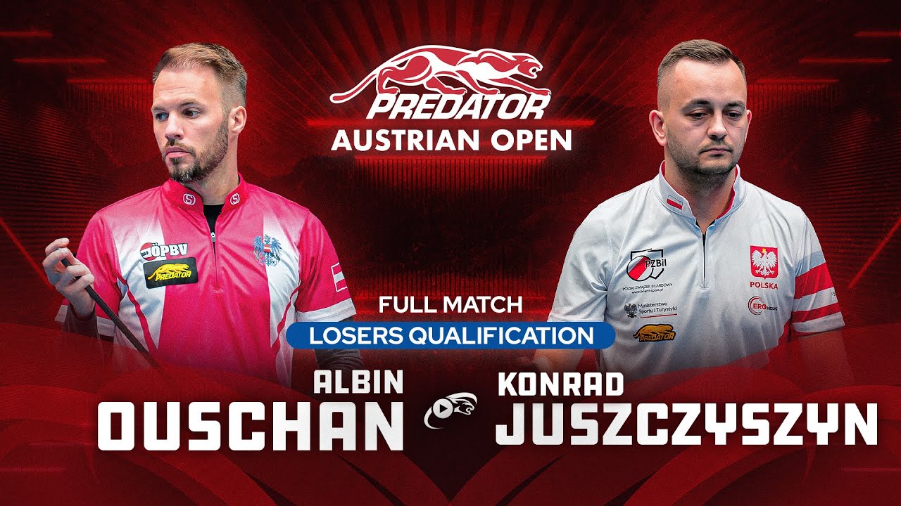 OUSCHAN vs JUSZCZYSZYN ▸ 2025 Predator Eurtotour Austrian Open 9-Ball