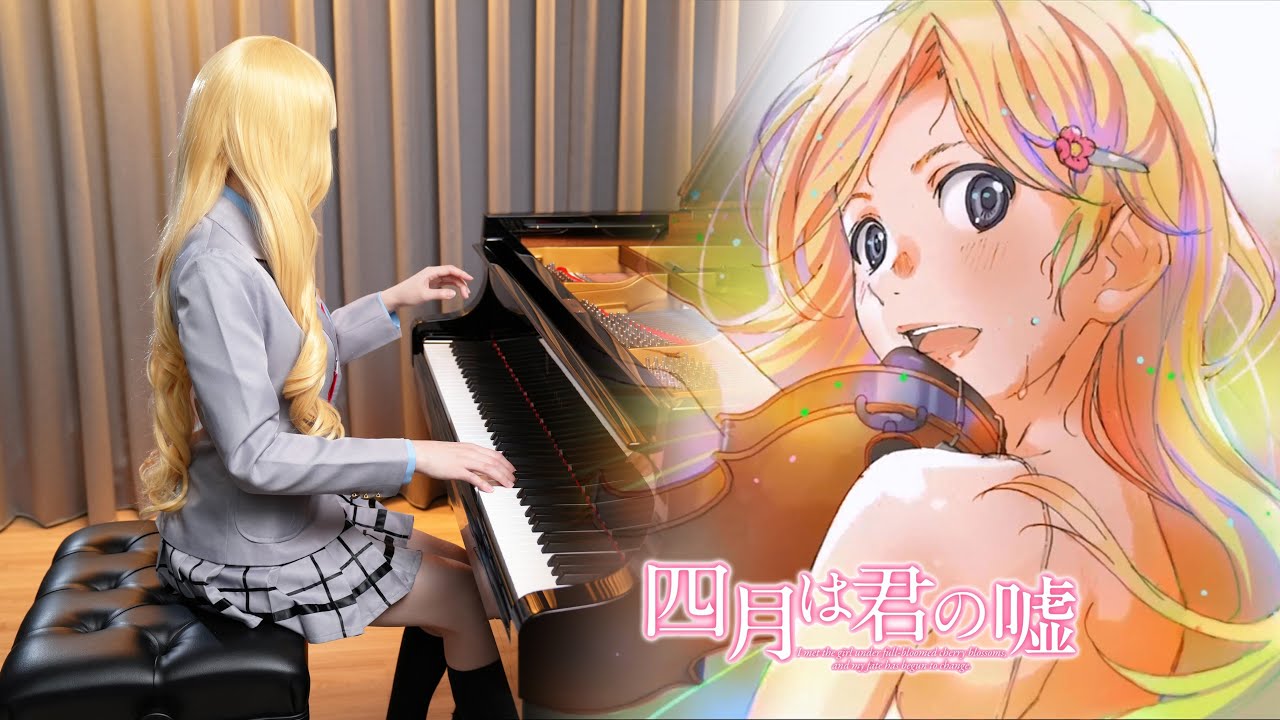 Your Lie in April OP1「Hikaru Nara」Ru's Piano Cover | Shigatsu wa Kimi no Uso / Goose house