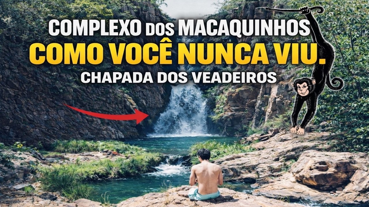 Complexo dos Macaquinhos como você nunca viu. Na Chapada dos veadeiros. #chapadadosveadeiros