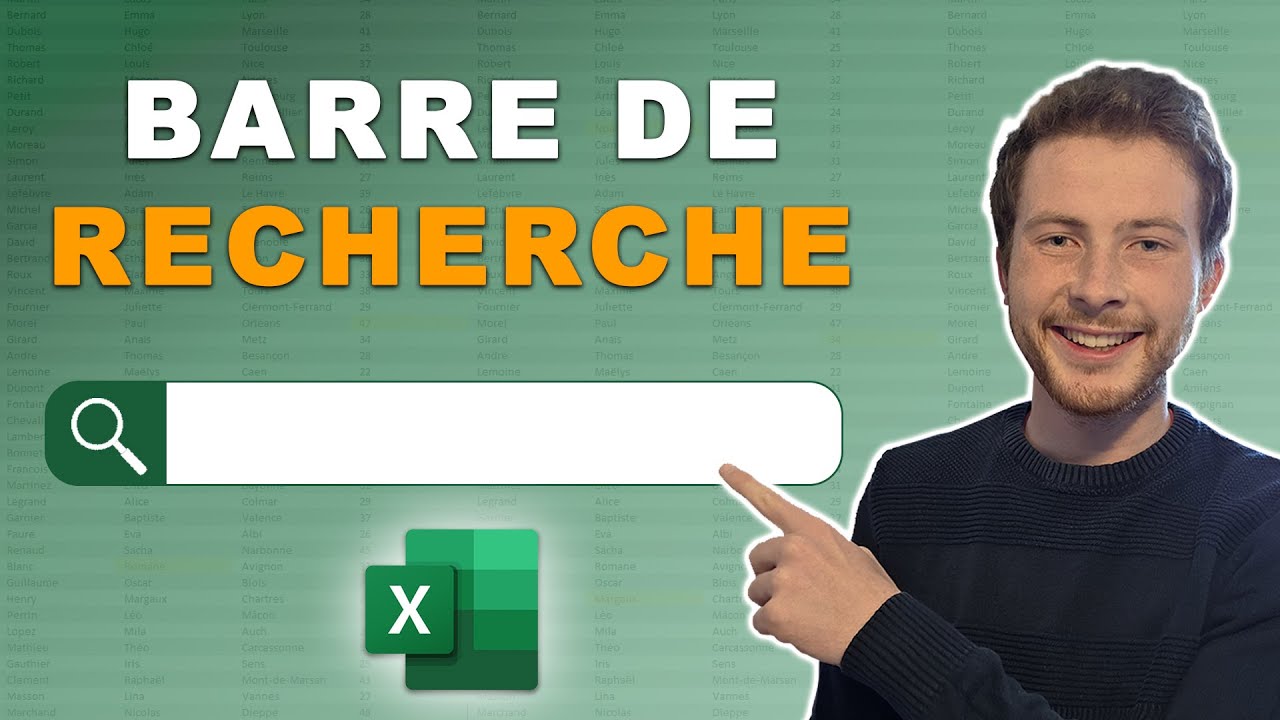 Comment Créer une Barre de Recherche dans Excel