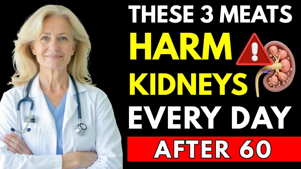 Never Eat These 3 Meats After 60 – Eat These 3 for Stronger Kidneys | Senior Health Tips